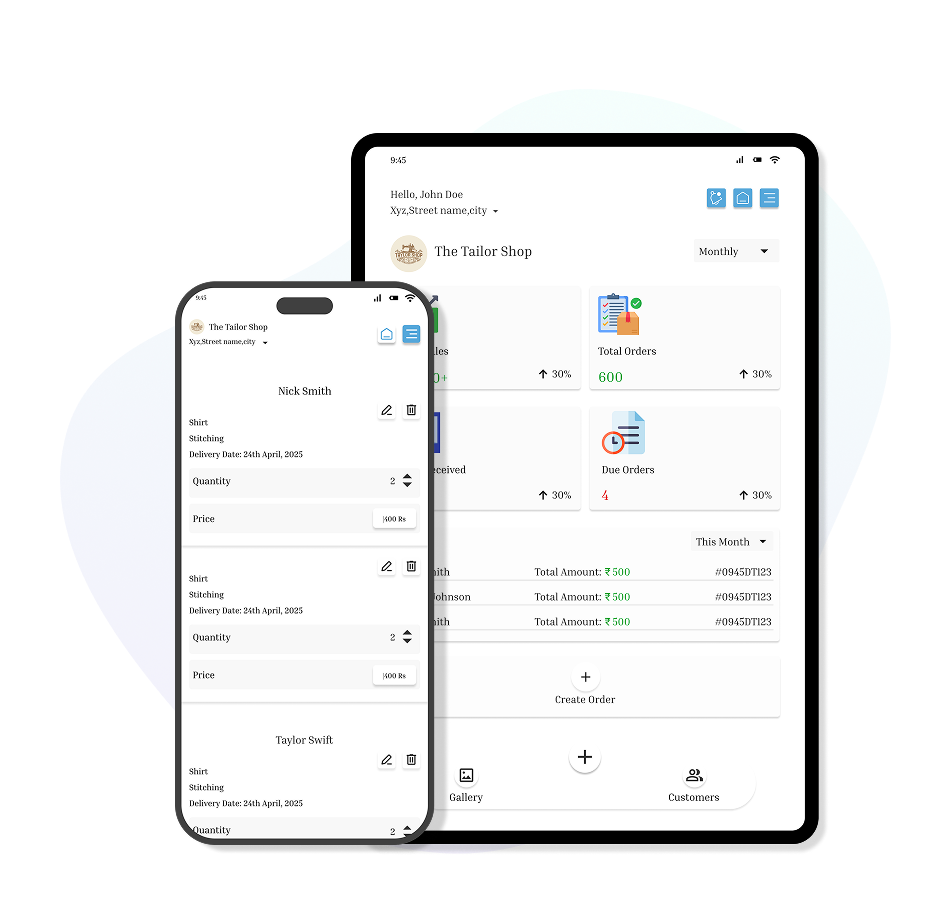 App screen